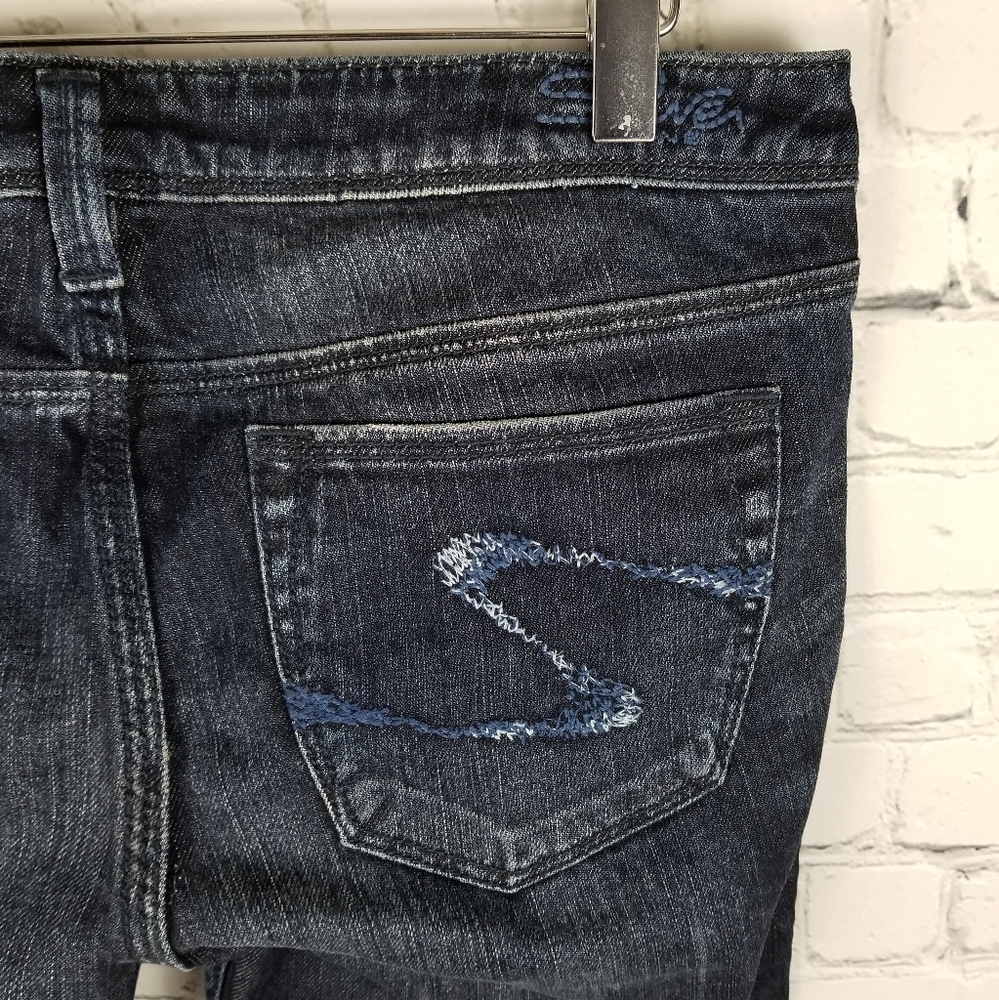 SILVER | Audrey skinny stretch jeans